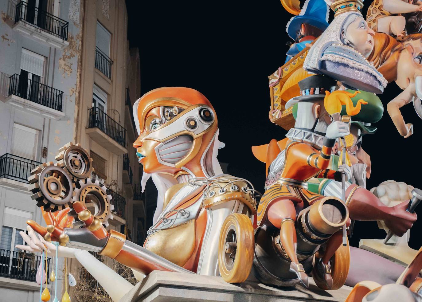 Premios Fallas Valencia Fotos así es la falla de Reino de Valencia